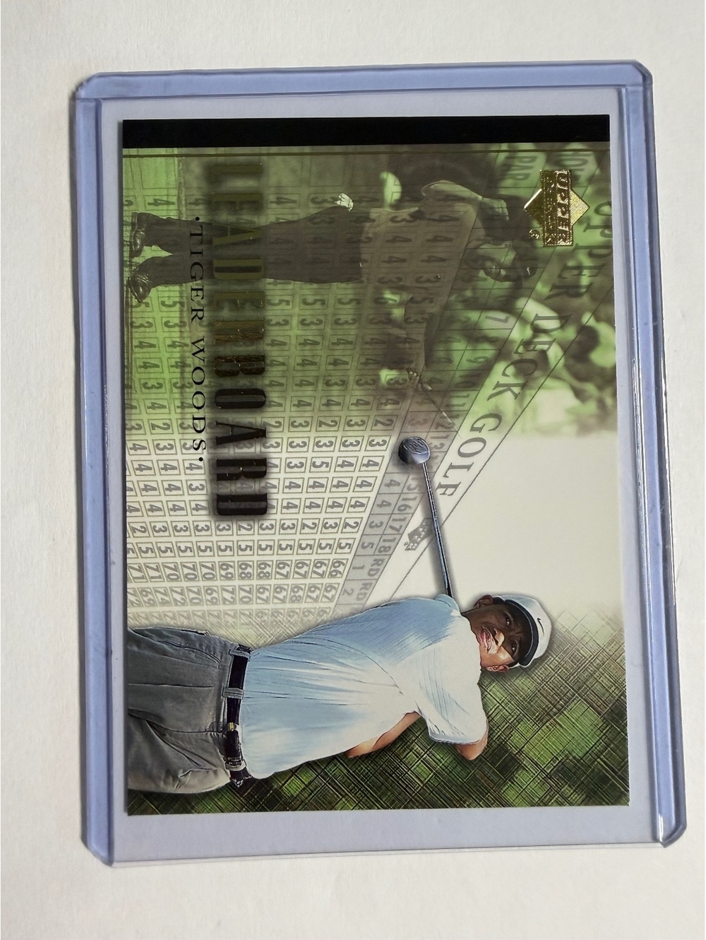 Upper Deck 2001 Tiger Woods Golf Trading Card